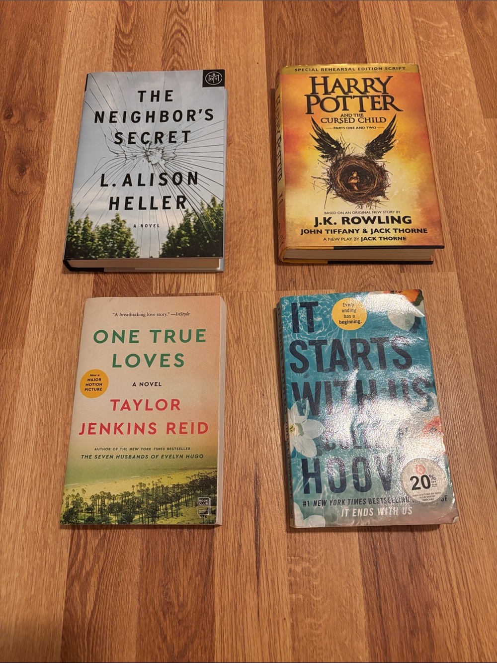Set of 4 Books